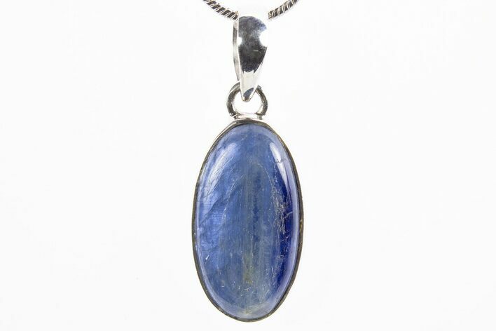 Kyanite Crystal Pendant (Necklace) - Sterling Silver #305050